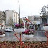 تولیدکننده گلدان های پایه دار فایبرگلاس