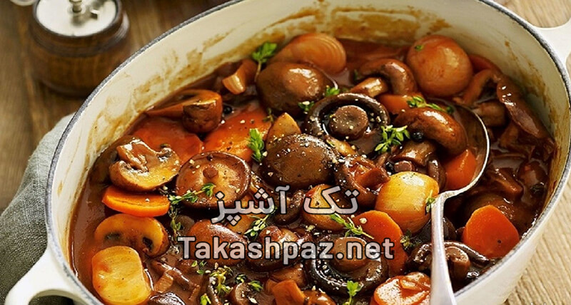 خوراک قارچ فوری