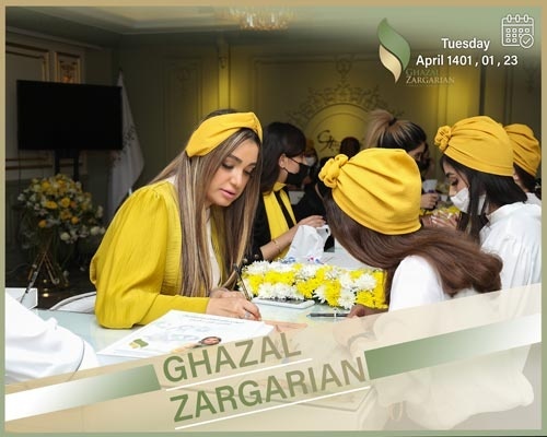 آموزش لیفت ابرو با مواد با استاد غزل زرگریان