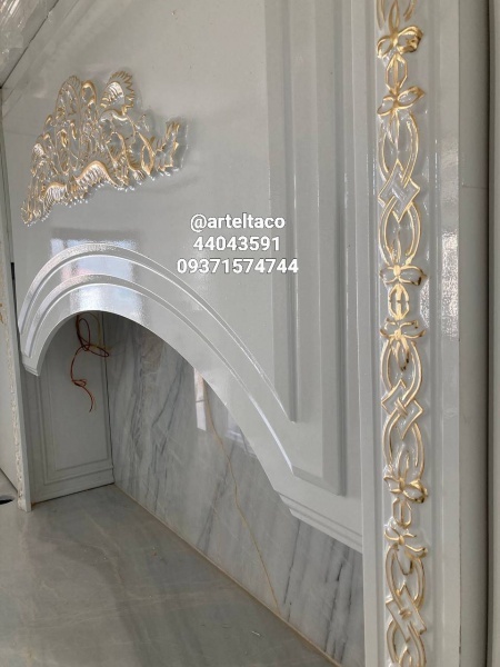 اجرای پتینه کاری ورق طلا