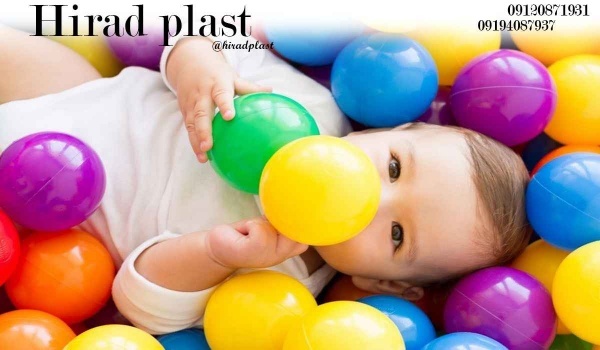 خرید توپ پلاستیکی استخری رنگی ویژه تزیین جشن ها