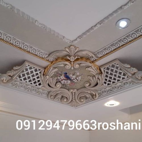 انواع گچبری تزیینات داخلی منزل
