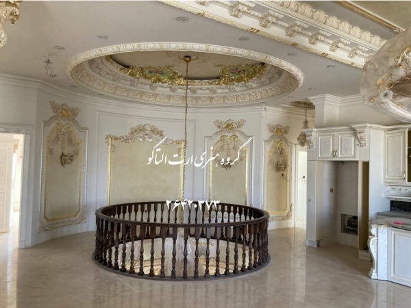 اجرای پتینه ورق طلا